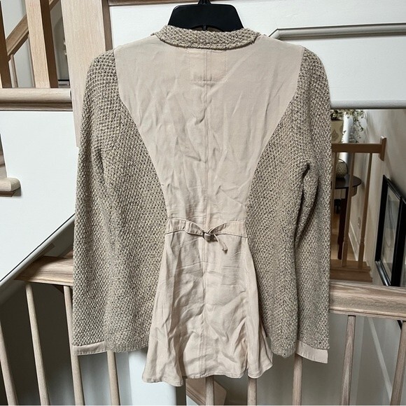 Anthropologie Angel of the North Envalira Textured Cardigan Jacket Small - Picture 10 of 13